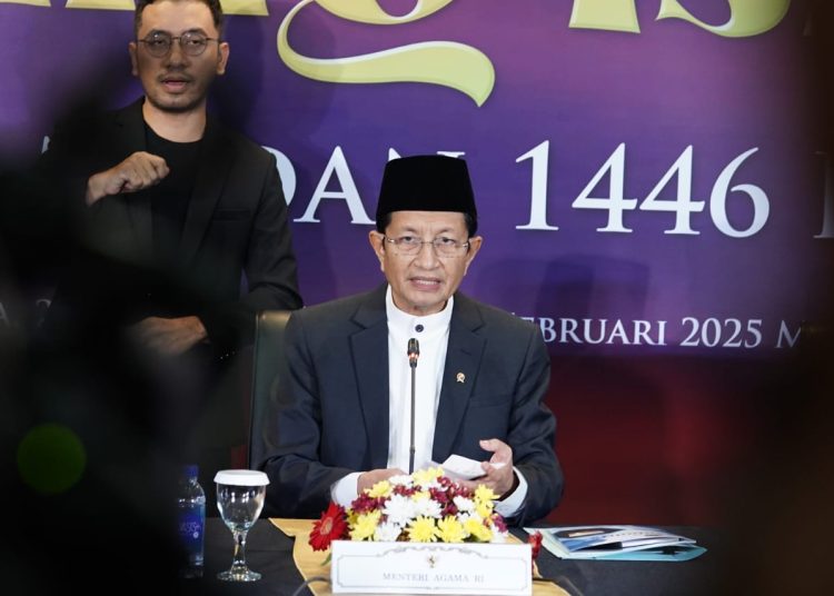 Pemerintah Tetapkan 1 Ramadan 1446 H Jatuh pada 1 Maret 2025