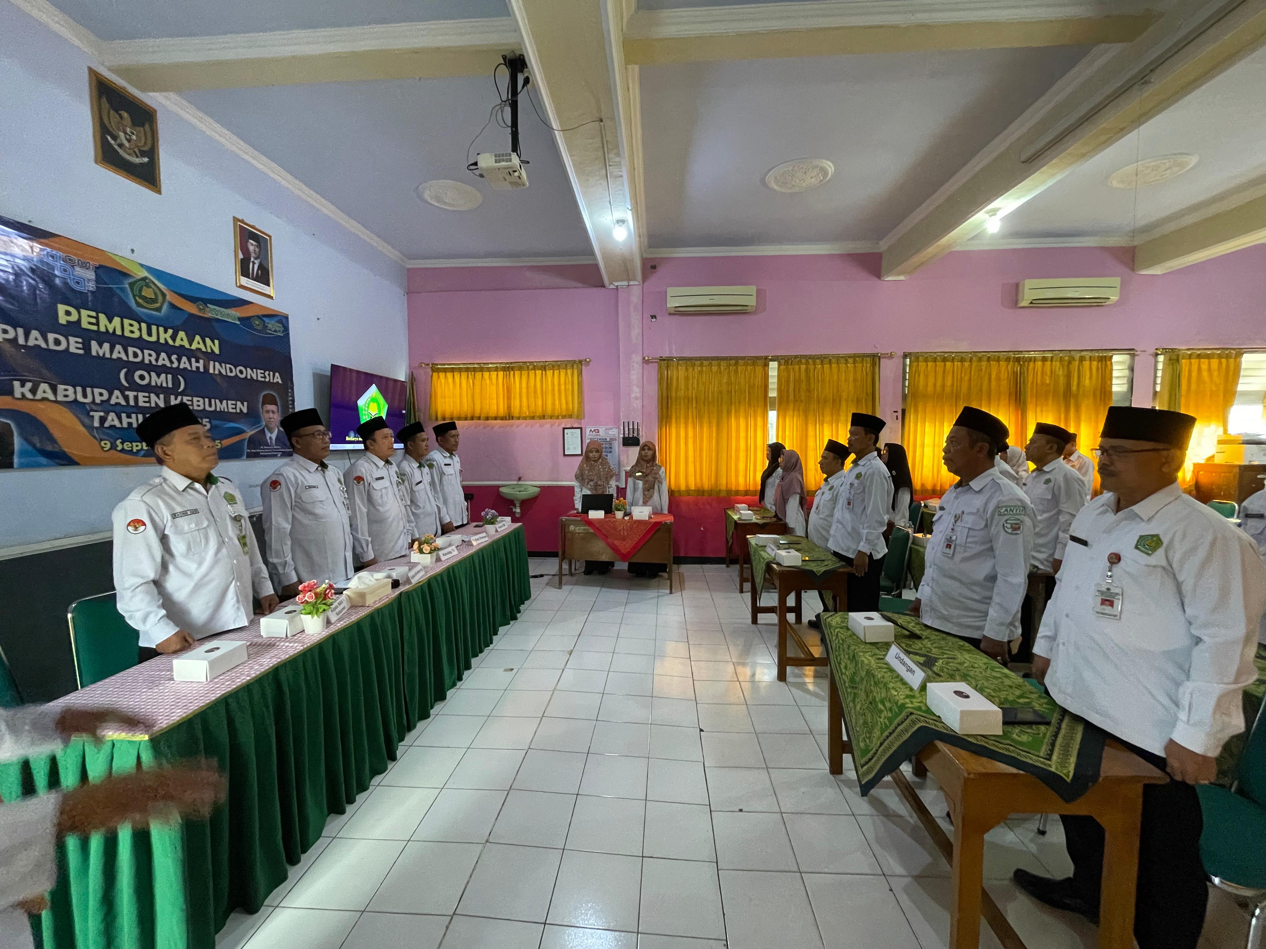 OMI 2025 Kebumen Resmi Dibuka Kakankemenag, 774 Peserta Siap Berkompetisi