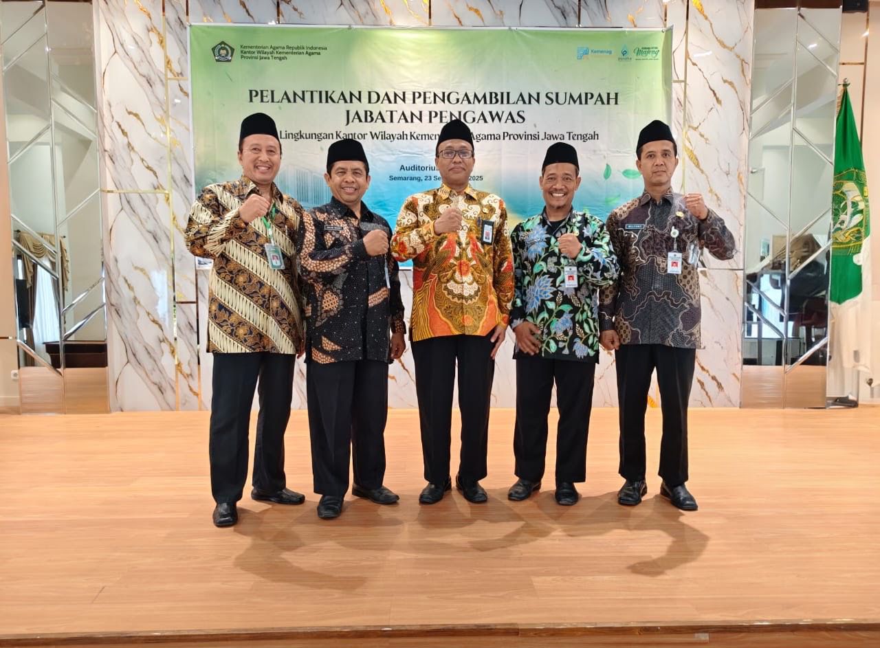 Sejumlah Pejabat di Kemenag Kebumen Dirotasi, Ini Daftarnya