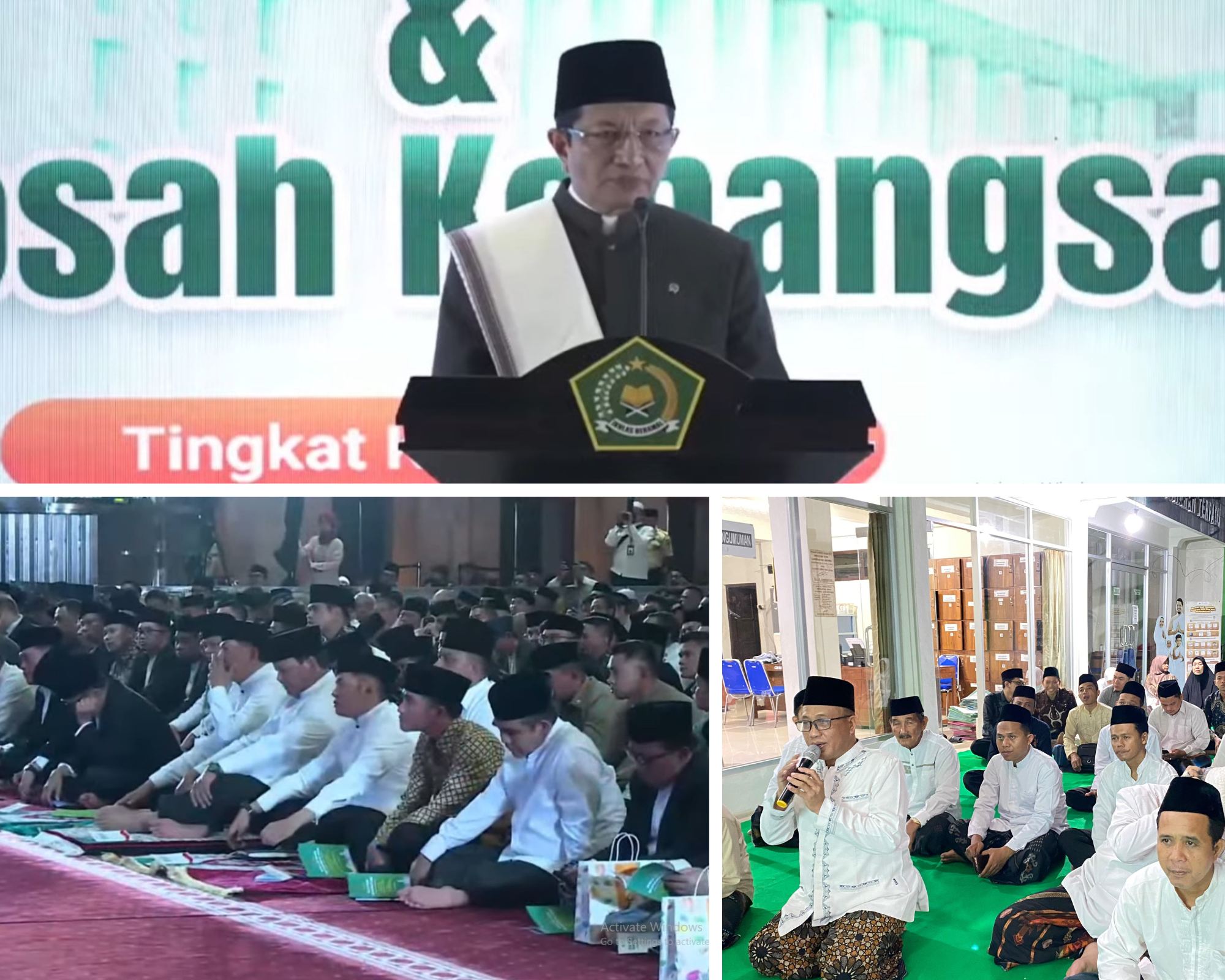 ASN Kemenag Kebumen Ikuti Peringatan Maulid Nabi Tingkat Kenegaraan Secara Daring, Doakan Indonesia Segera Pulih Pasca Demonstrasi