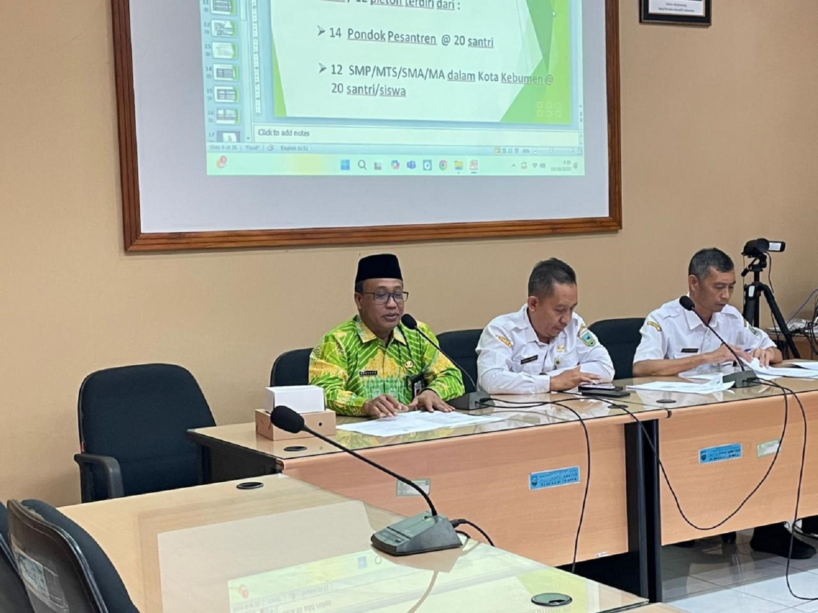 Kolaborasi untuk Santri: Kemenag Kebumen Dorong Sinergi Lintas Instansi Peringatan Hari Santri Tingkat Kabupaten