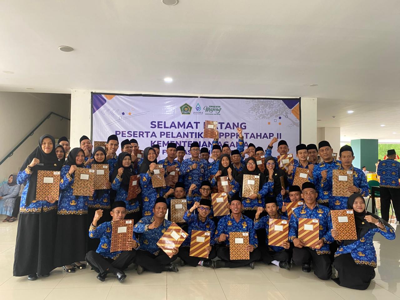 39 Pegawai Kemenag Kebumen Resmi Dilantik Jadi PPPK, Sukarno: Jadilah ASN yang Melayani dengan Hati