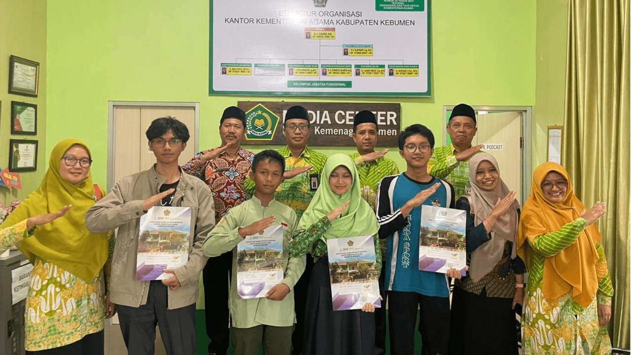 Empat Murid Madrasah Terbaik Kebumen Siap Berlaga di OMI Tingkat Nasional, Ini Daftarnya