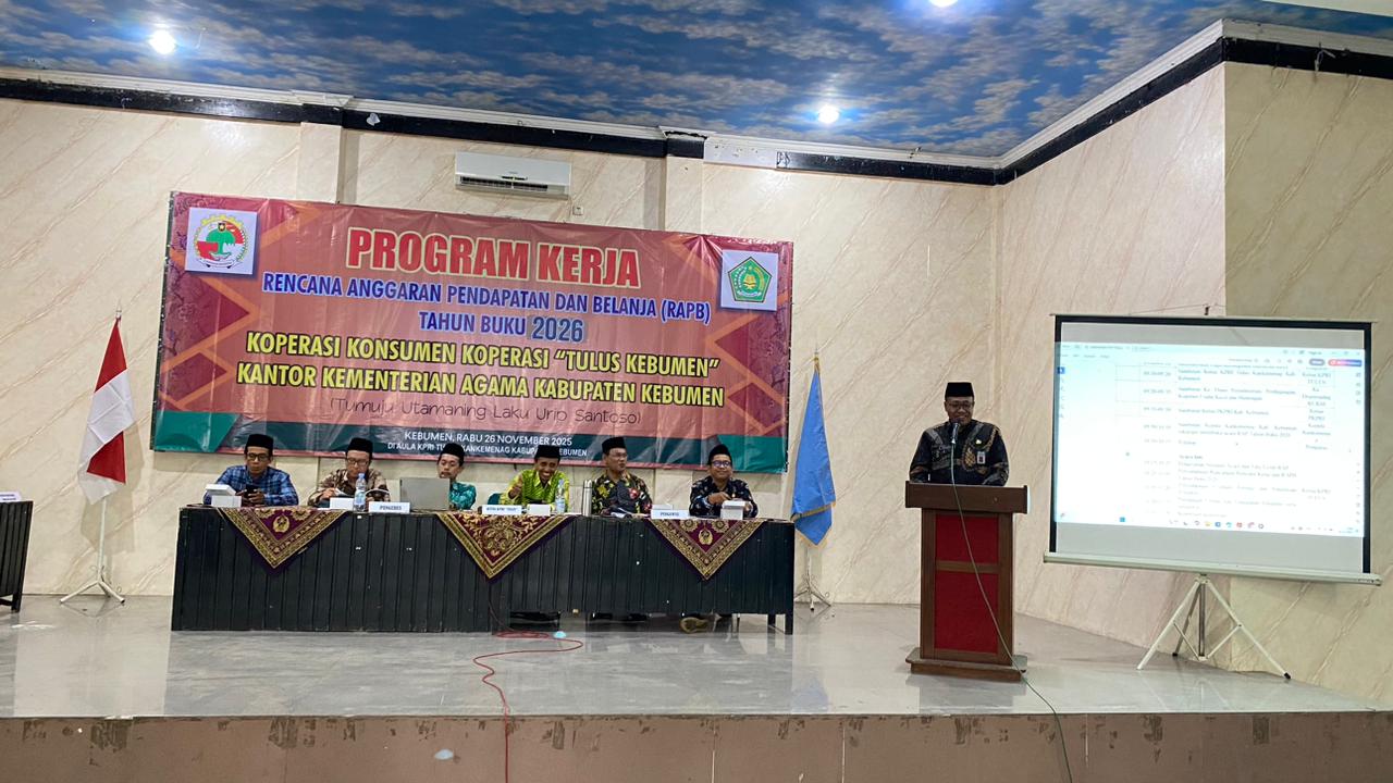 Anggota KPRI Tulus Meningkat Signifikan, Kakankemenag Kebumen Ingatkan Pentingnya Kolaborasi