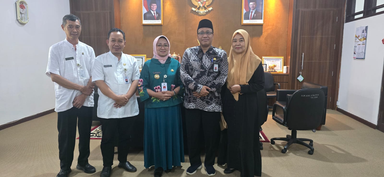 Resmi Pindah Tugas ke Banjarnegara, H. Sukarno Sowan Bupati Lilis Nuryani dan Para Tokoh Kebumen