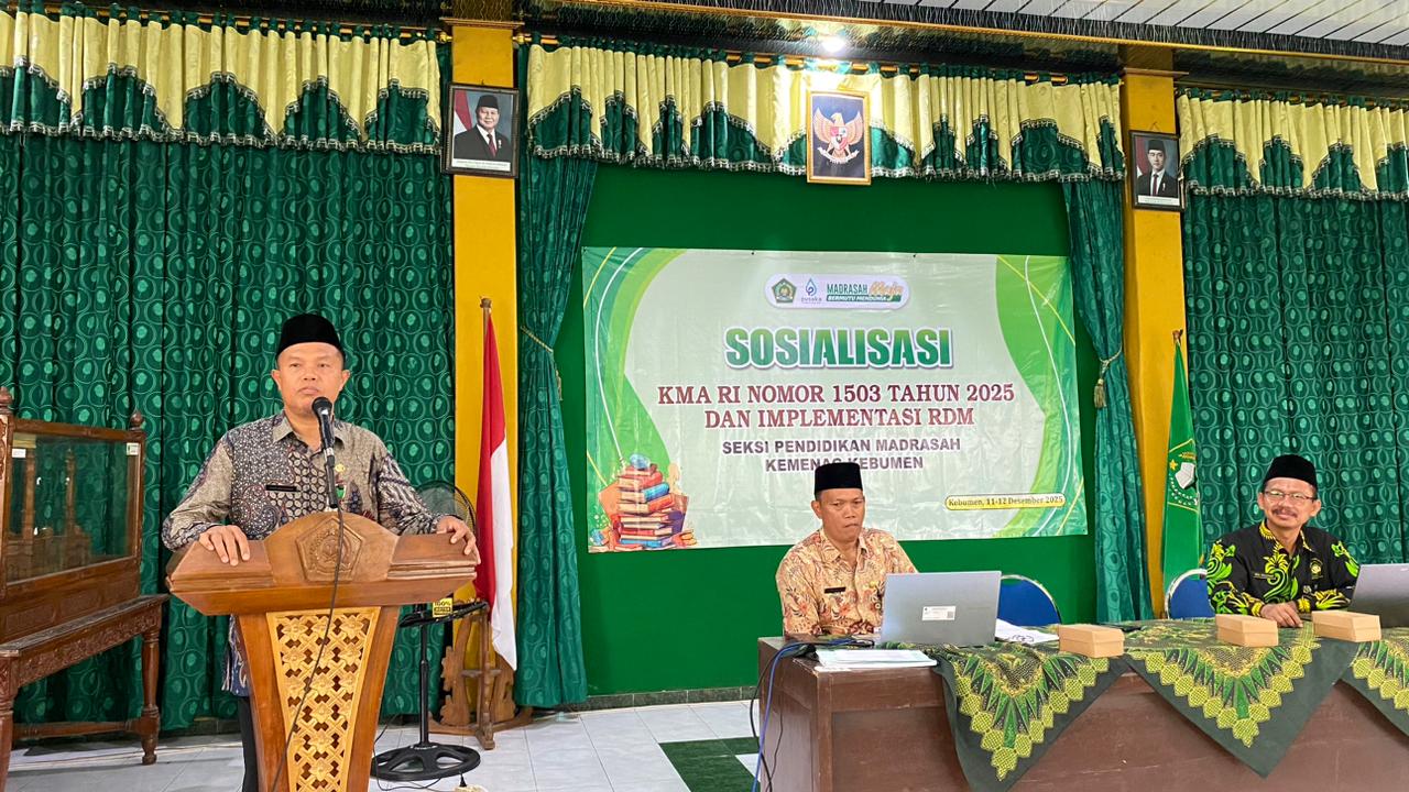 Sosialisasi KMA 1503 dan RDM, Kemenag Kebumen Dorong Penguatan Kurikulum Berbasis Cinta