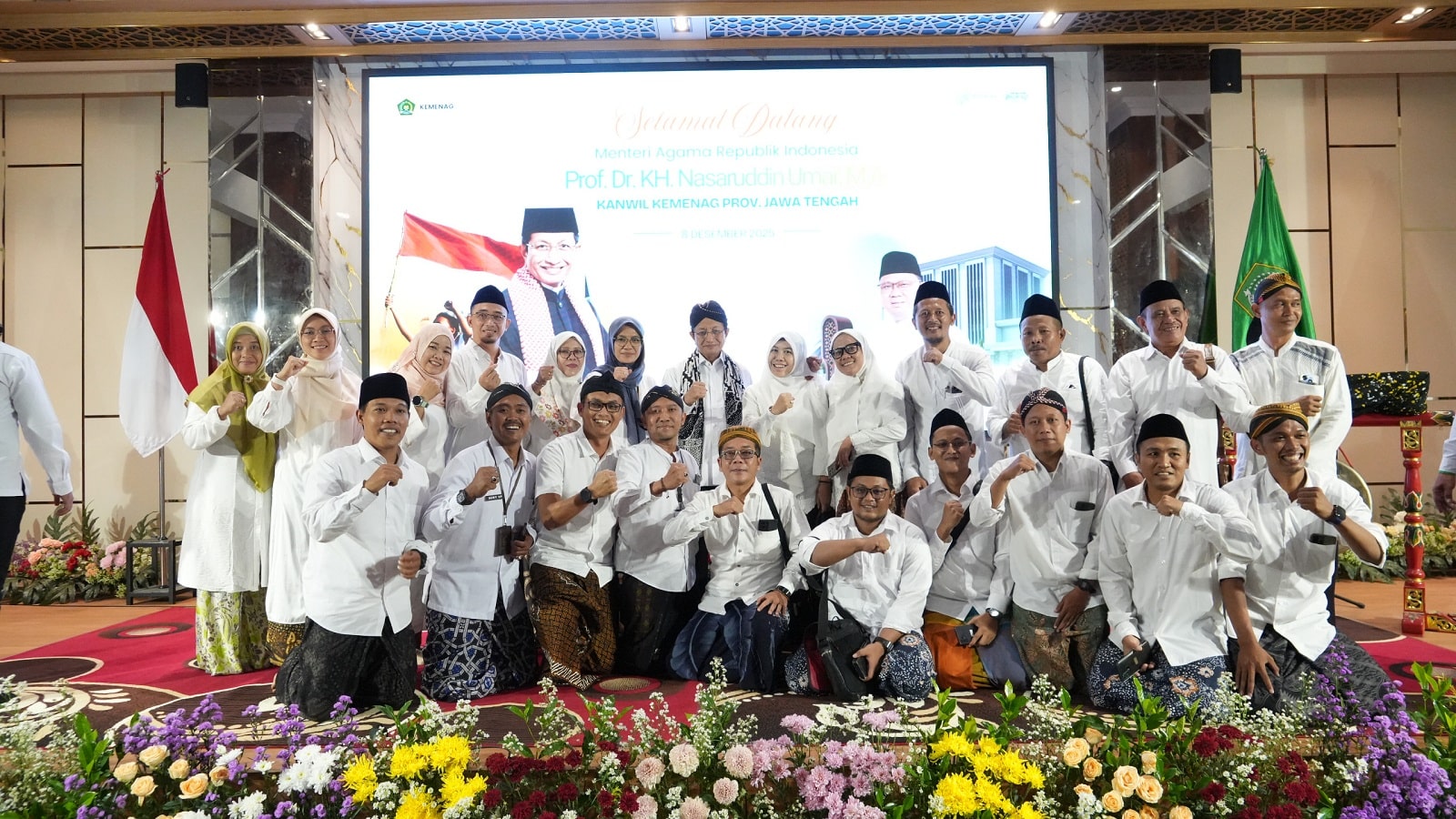 Peresmian Gedung Kanwil Kemenag Jateng: Menag Ajak ASN Hadirkan Karya Terbaik bagi Bangsa