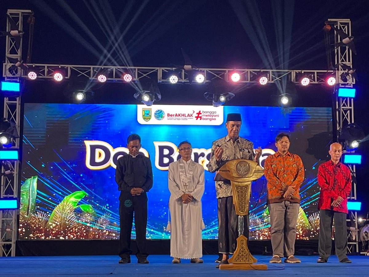 Tanpa Kembang Api, Warga Kebumen Sambut 2026 dengan Doa Bersama Lintas Agama