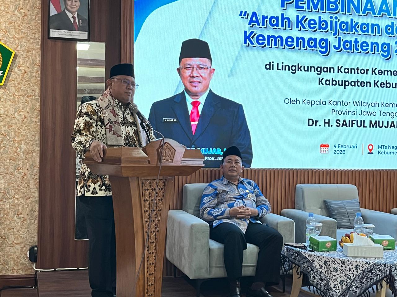 Saiful Mujab Dorong Inovasi Layanan Berdampak di Kemenag Kebumen