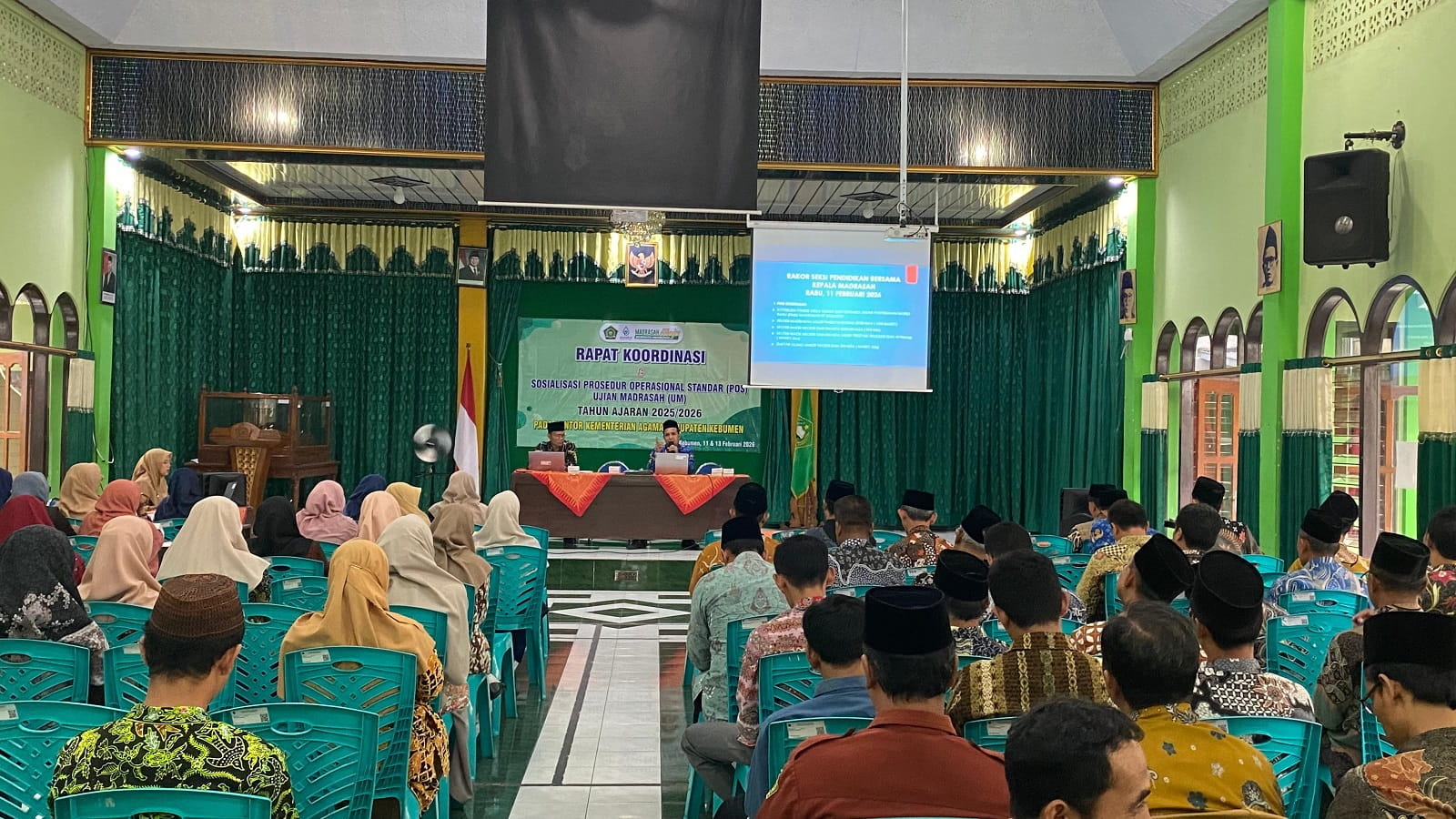 Kemenag Kebumen Gelar Rakor dan Sosialisasi POS Ujian Madrasah 2025/2026