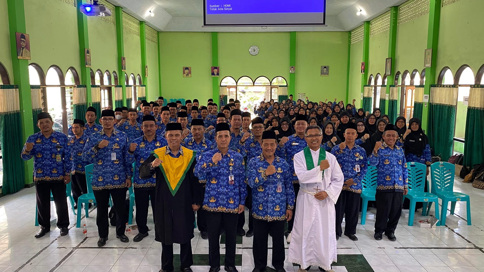 99 PNS Kemenag Kebumen Resmi Naik Jenjang Jabatan Fungsional