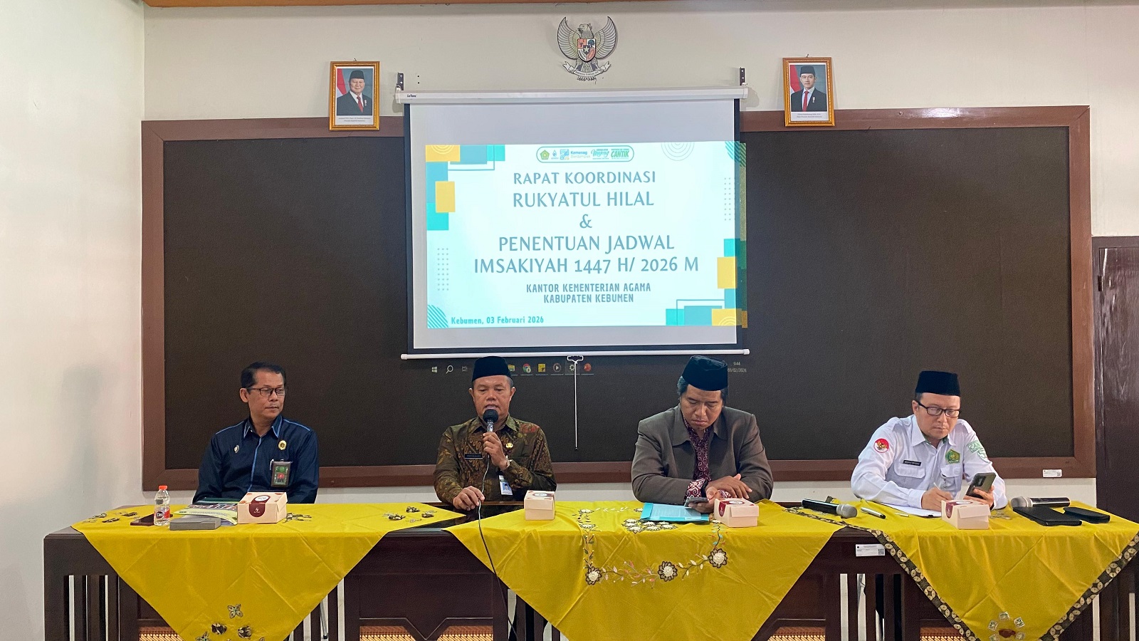 Kemenag Kebumen Gelar Rapat Penetapan Imsakiyah dan Rukyatul Hilal 1447 H