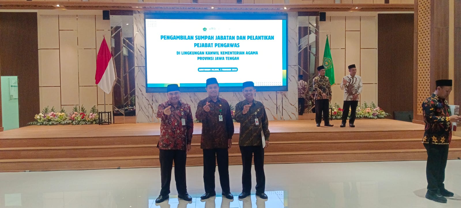 Fahrudin Jabat Kasi PD Pontren, Solikhin Dipercaya Tangani Zakat Wakaf Kemenag Kebumen