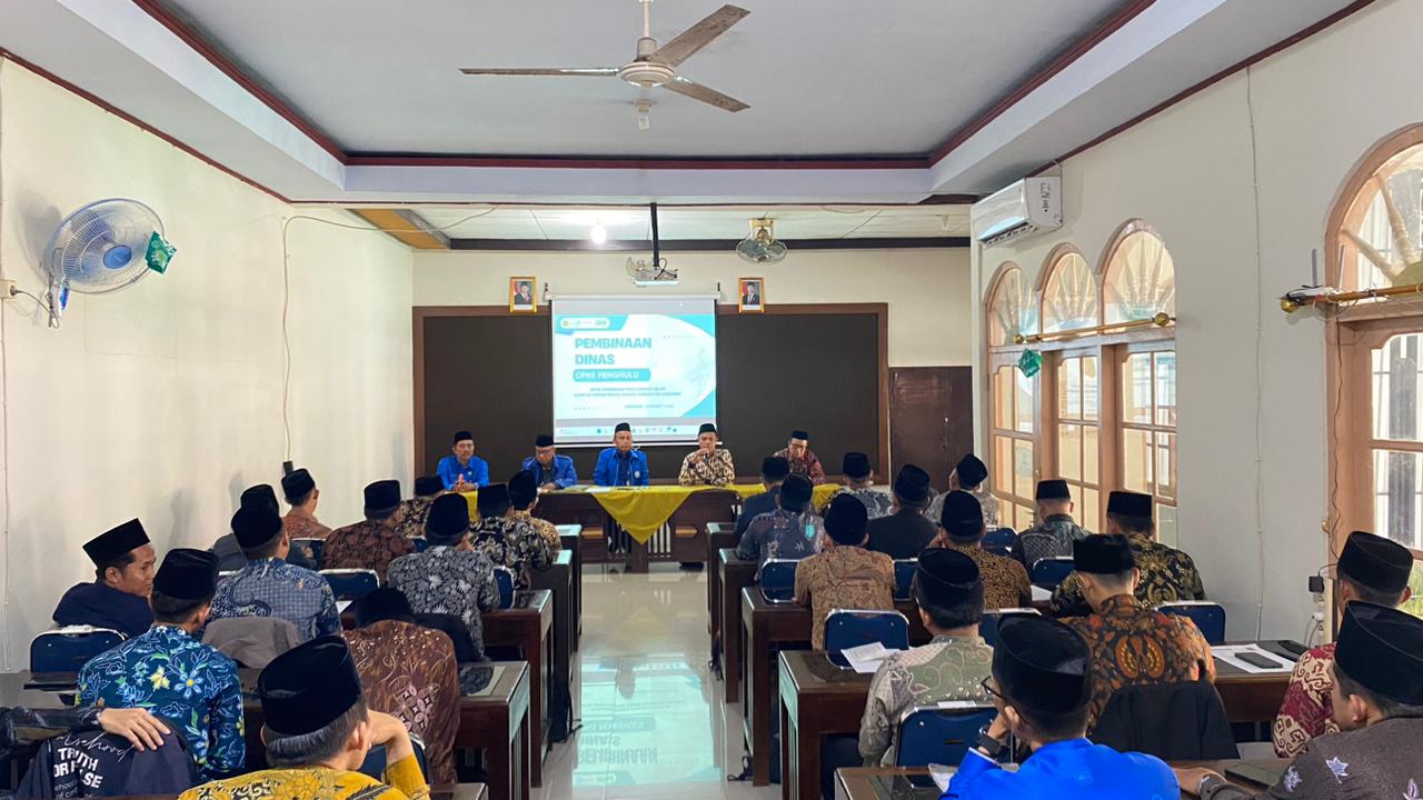 Pembinaan CPNS Penghulu, Kepala Kemenag Kebumen: Penghulu Harus Kuasai Ilmu Agama, Beretika, dan Profesional