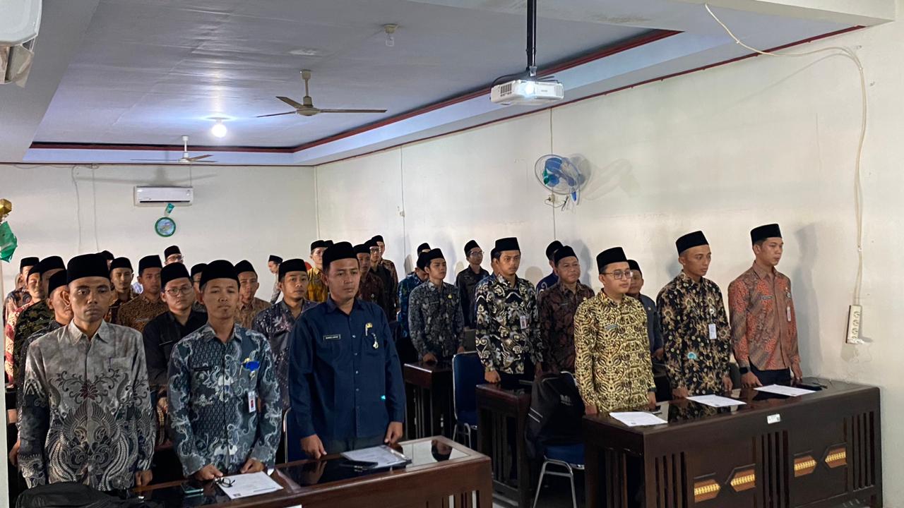 34 Calon Penghulu Ikuti Penguatan Kompetensi di Kemenag Kebumen
