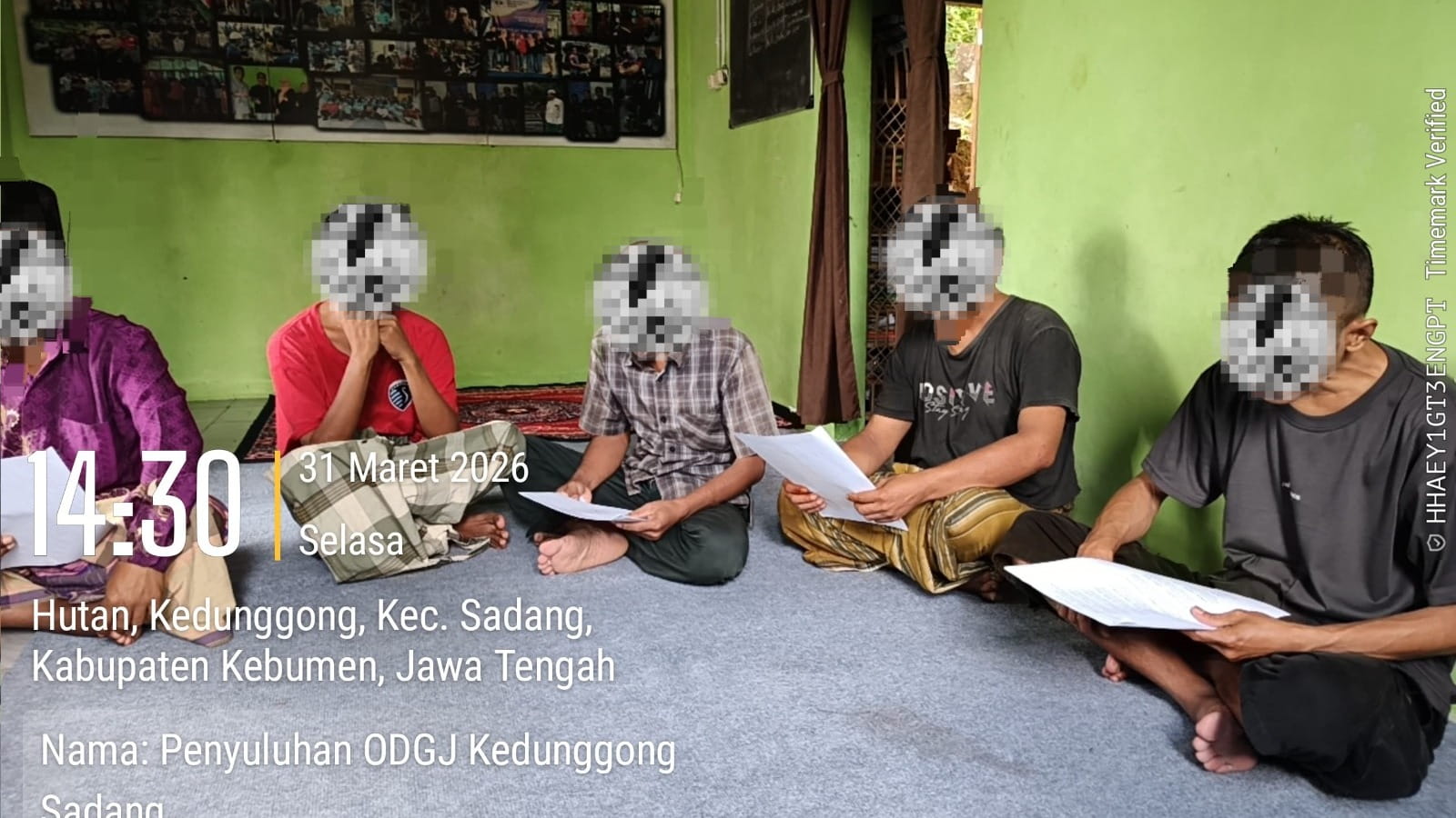 KUA Sadang Hadirkan Pembinaan Rohani bagi ODGJ, Sentuhan Spiritual Dukung Pemulihan