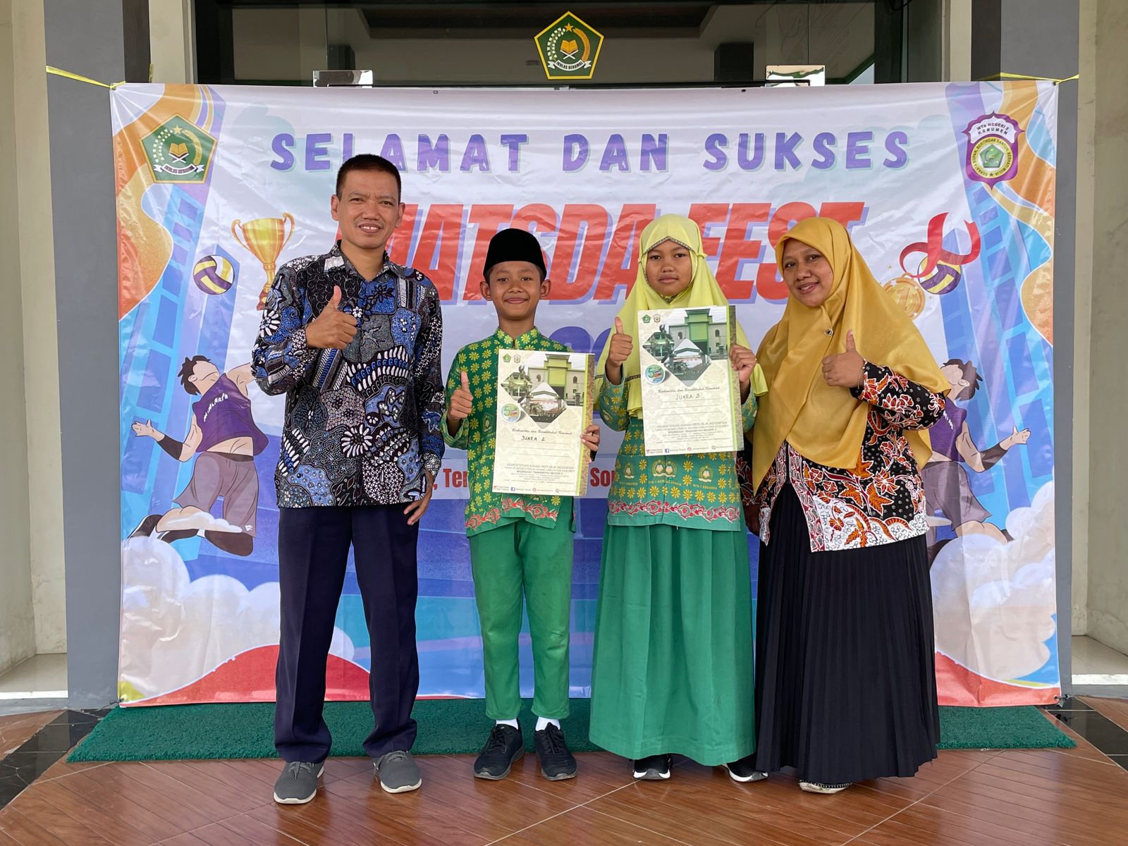 MIN 1 Kebumen Dominasi Try Out TKA Matsda Fest 2026, 10 Siswa Raih Tiket Masuk MTsN 2