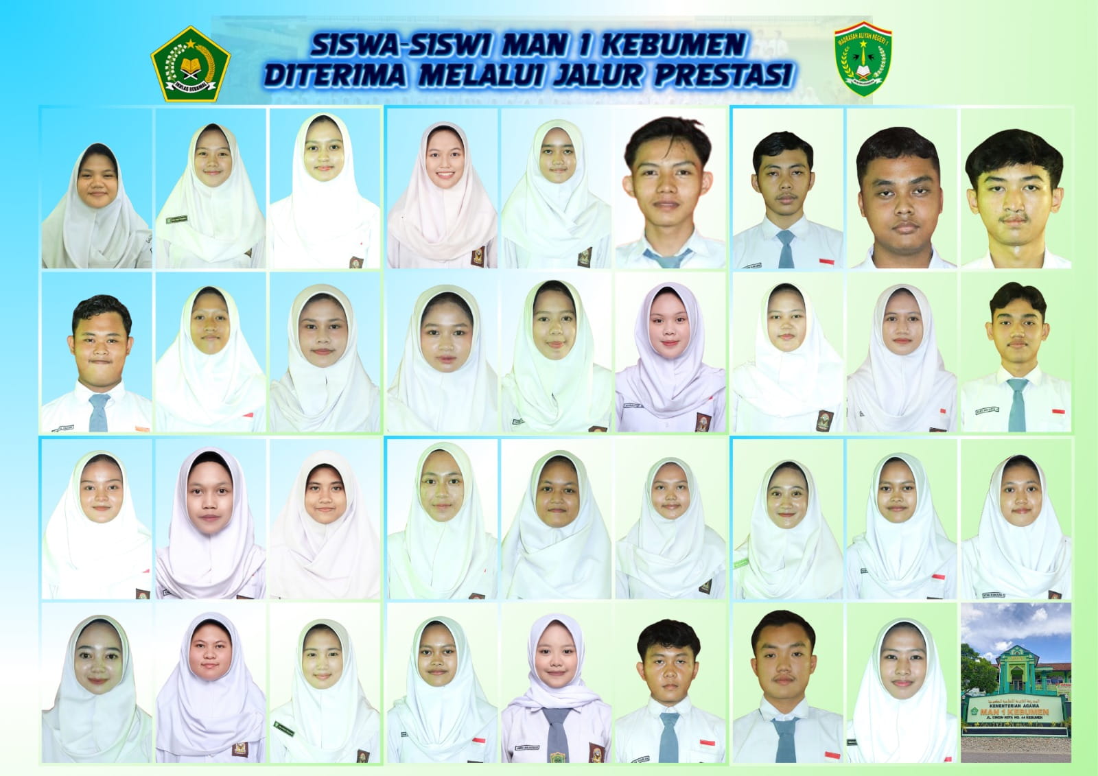 34 Murid MAN 1 Kebumen Lolos Jalur Prestasi 2026, SNBP Naik dan Tembus PTN Favorit