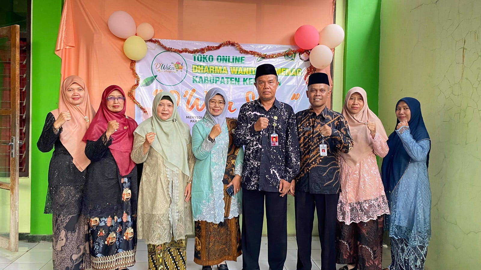 Peringati Hari Kartini, DWP Kemenag Kebumen Luncurkan Dwika Shop Berbasis Digital