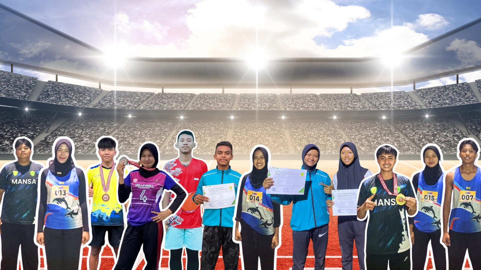 MAN 1 Kebumen Sapu 30 Juara O2SN 2026, Atletik Mendominasi dan Perkuat Status Juara