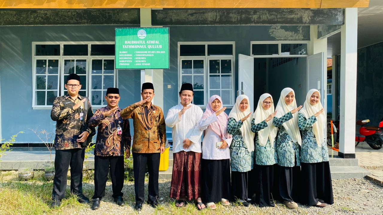 Kemenag Kebumen Verifikasi Izin Operasional RA Tathmainnul Quluub