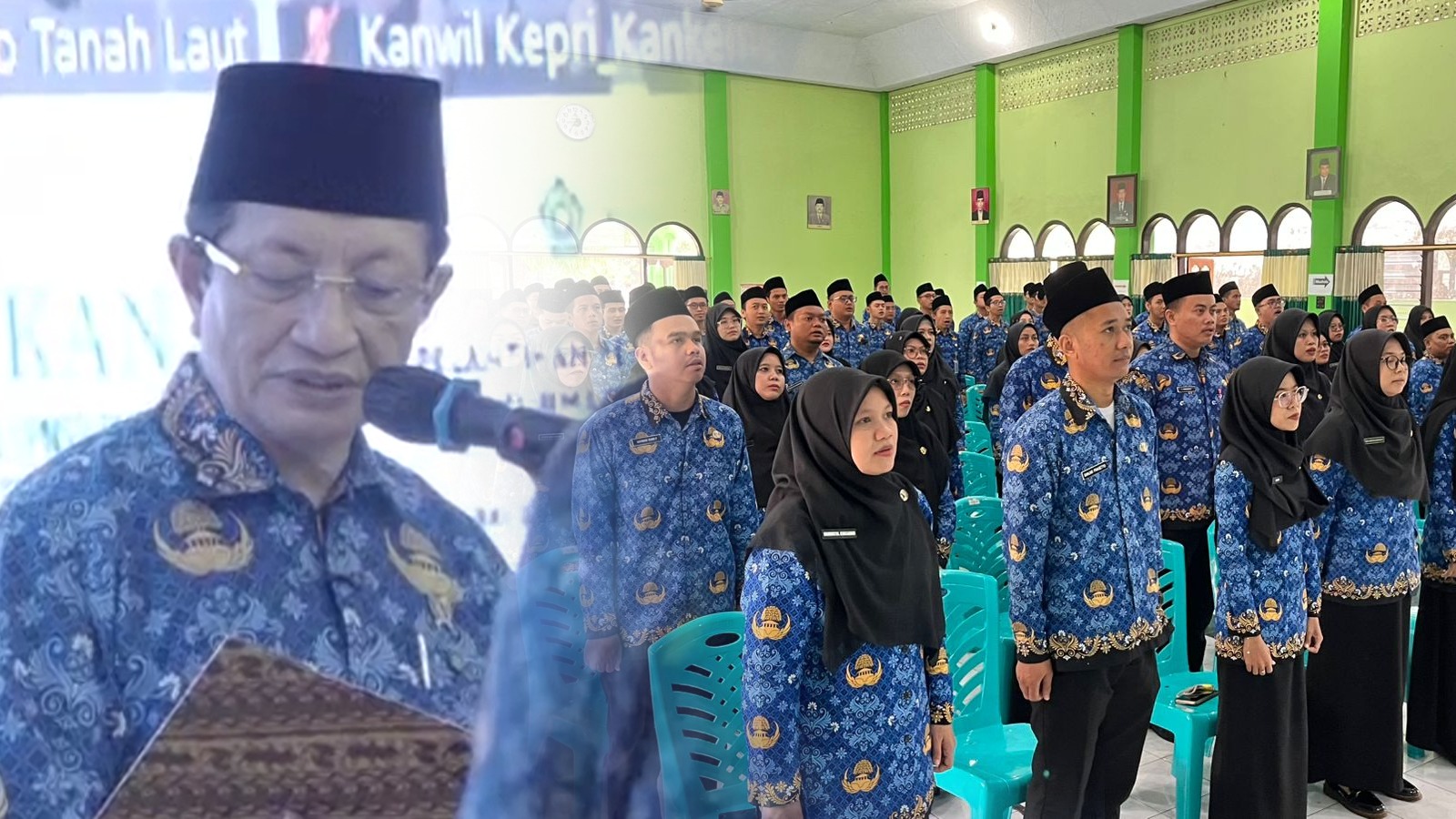 99 CPNS Kemenag Kebumen Resmi Jadi PNS, Menag Nasaruddin Umar Tekankan Nilai Istiqomah