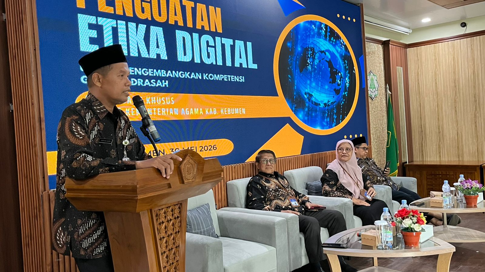 Kemenag Kebumen dan UNY Perkuat Etika Digital Guru Madrasah, Anif Solikhin: Guru Tidak Boleh Ketinggalan Zaman