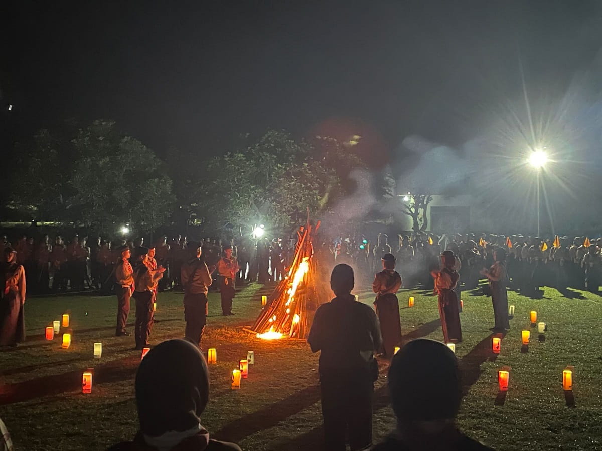 Gudep 31-32 MTsN 2 Kebumen Gelar LT 1 Bertema Jejak Petualangan Penggalang
