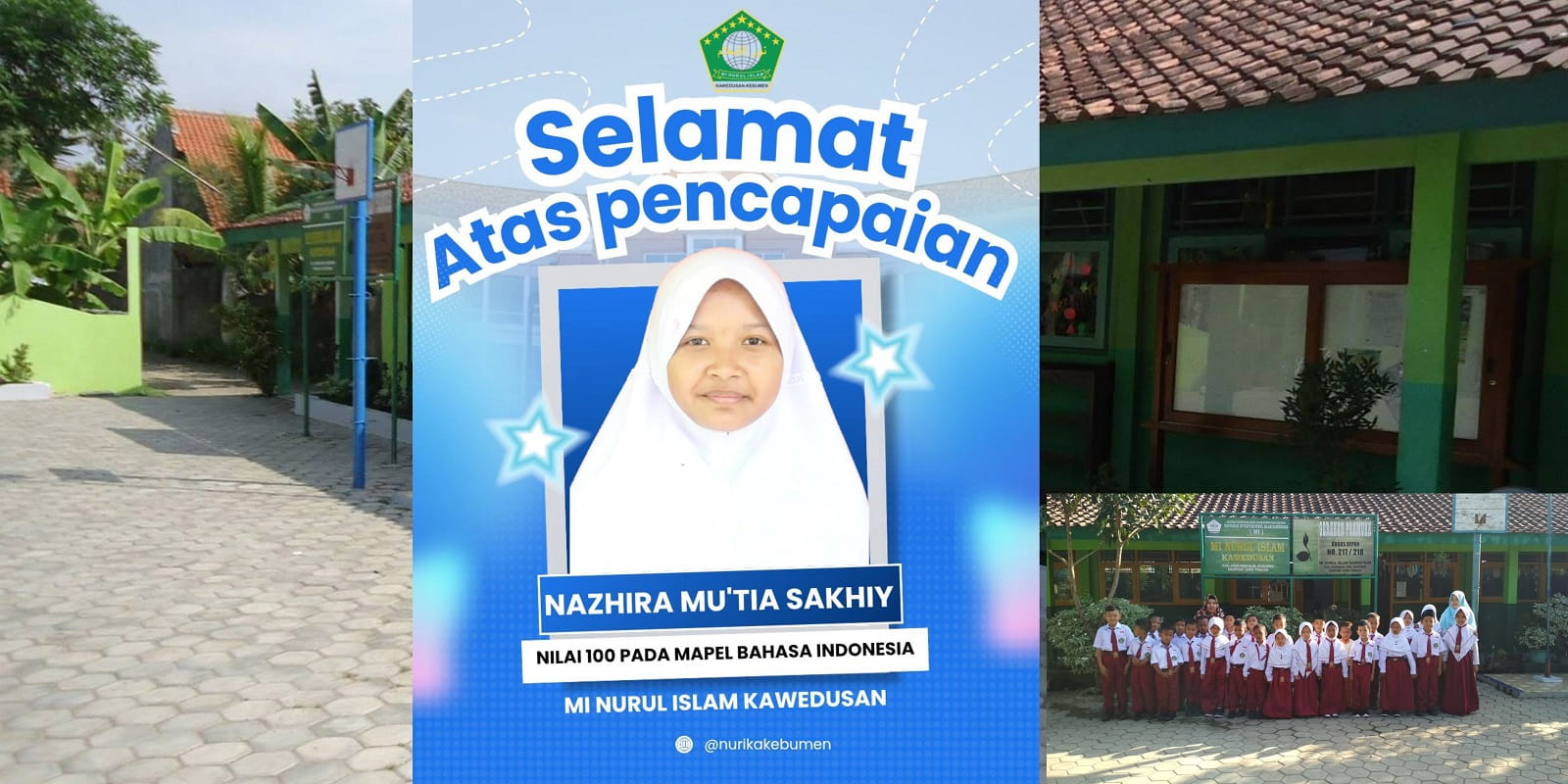 Hebat! Murid MI Nurul Islam Kawedusan Kebumen Raih Nilai 100 TKA Bahasa Indonesia 2026, Siap Lanjut ke MTsN 1 Kebumen