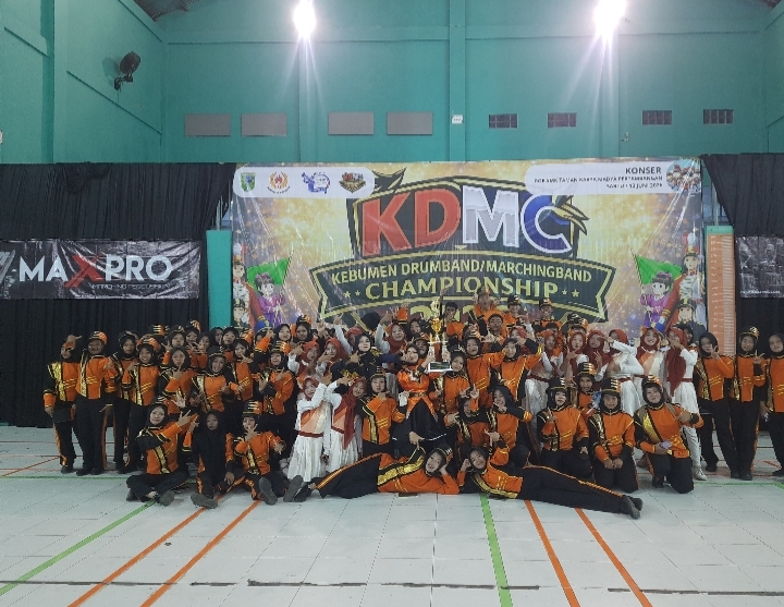Borong 7 Gelar, Marching Band MTsN 7 Kebumen Raih Juara Umum KDMC 2026