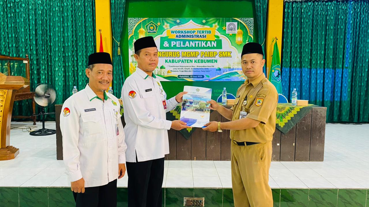 Muh. Azim Asror Pimpin MGMP PAI SMK Kebumen, Kakankemenag Tekankan Pendidikan Agama Harus Berdampak Nyata