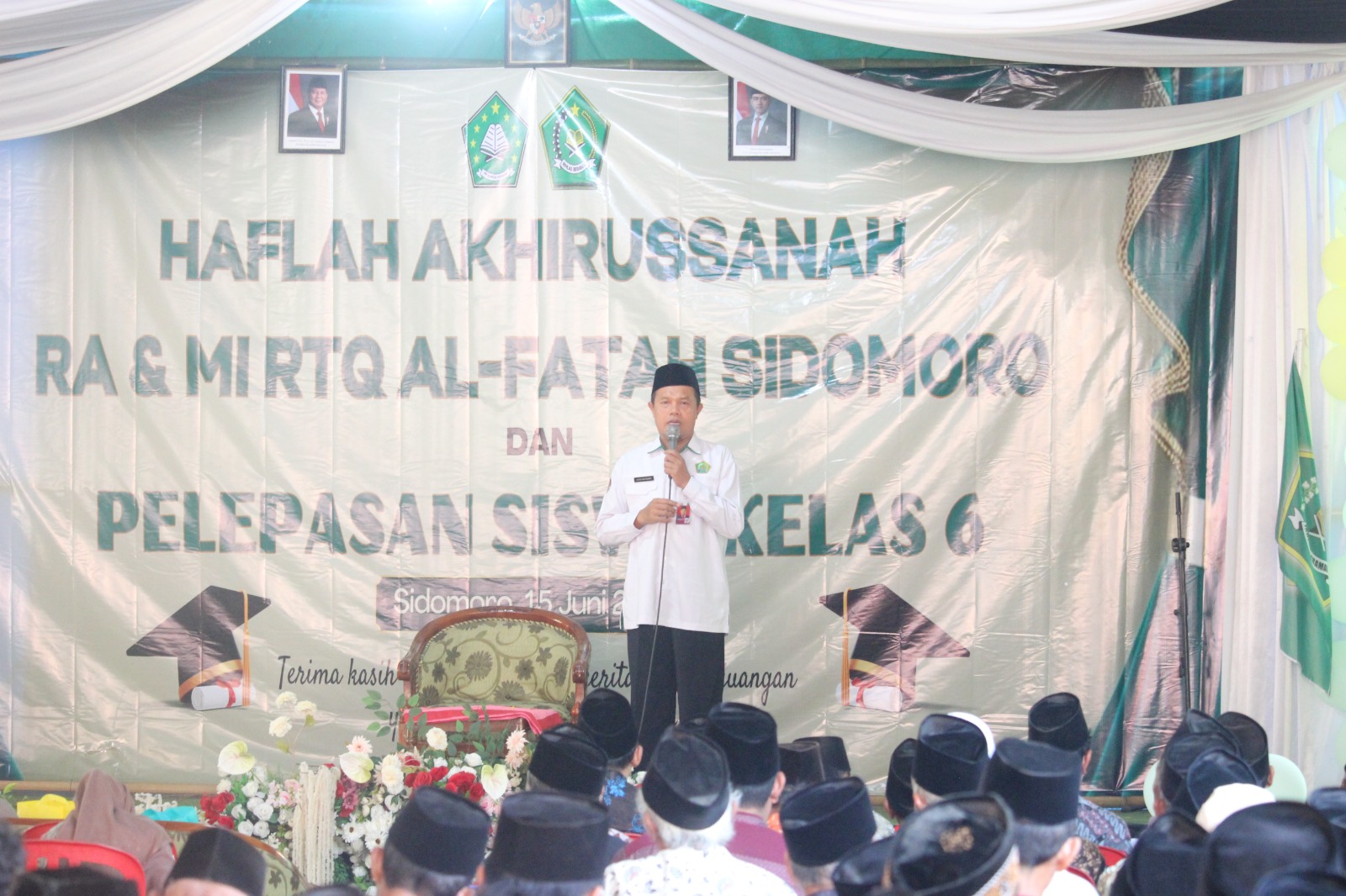 25 Murid Raih Syahadah Tahfidz, Haflah Akhirussanah MI Al Fatah Sidomoro Jadi Panggung Generasi Qurani