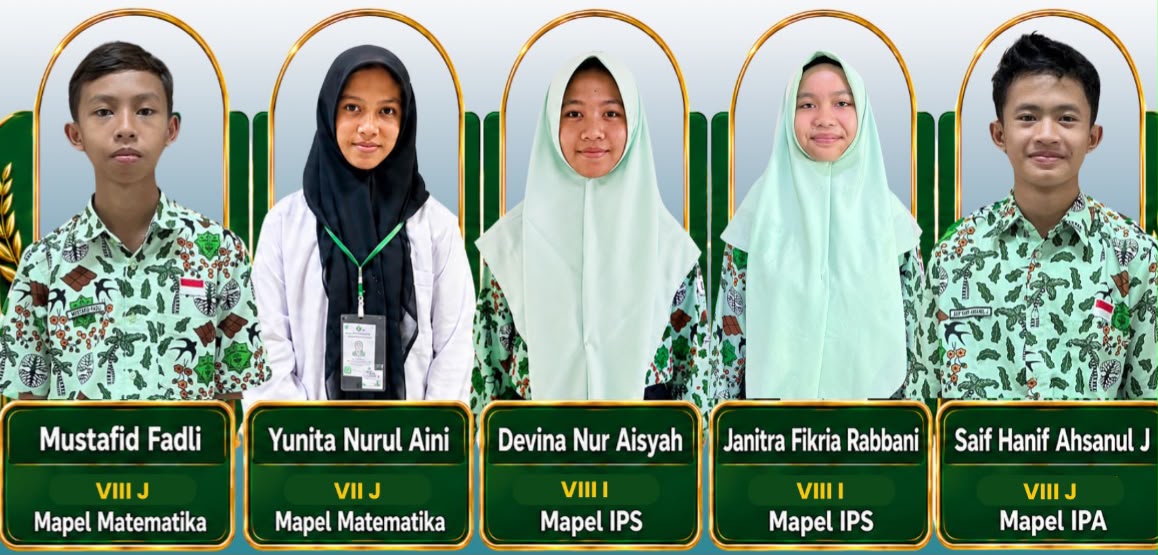 Lima Murid MTsN 3 Kebumen Lolos OSN Provinsi 2026