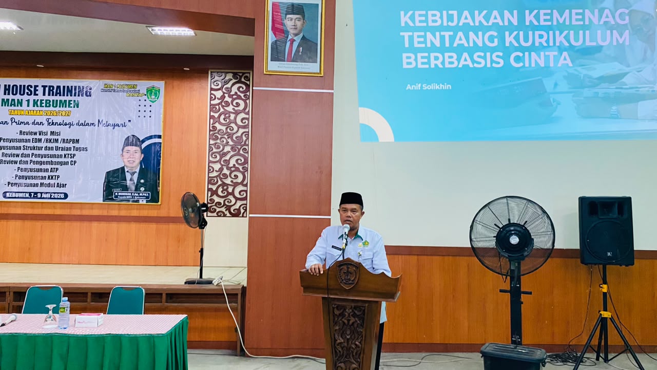 Buka IHT MAN 1 Kebumen, Kakankemenag Dorong Madrasah Perkuat Kehumasan untuk Tingkatkan Kepercayaan Masyarakat
