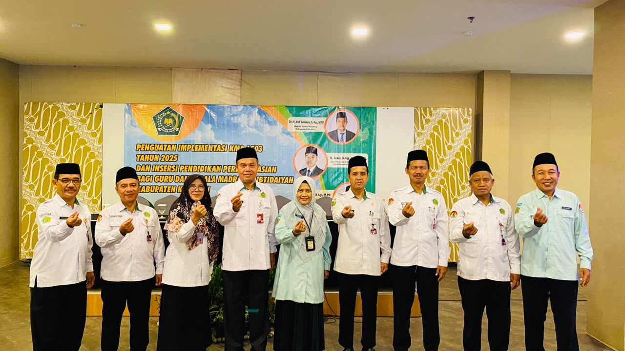 Penguatan Implementasi KMA Nomor 1503 Tahun 2025, KKMI Kebumen Dorong Madrasah Unggul dan Adaptif