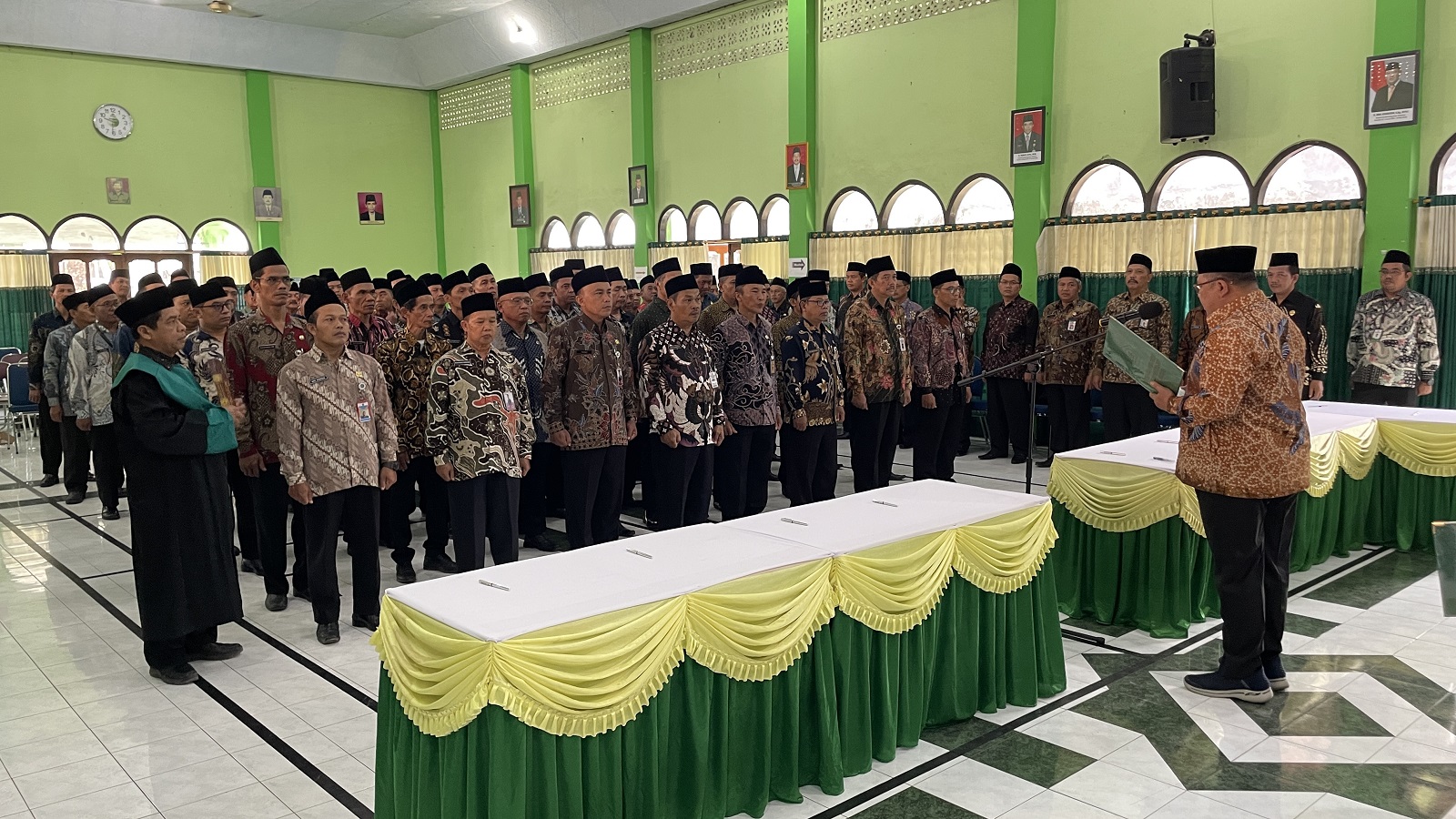 Lantik 68 Kepala KUA di Kebumen, Saiful Mujab Titipkan 7 Pesan Penting