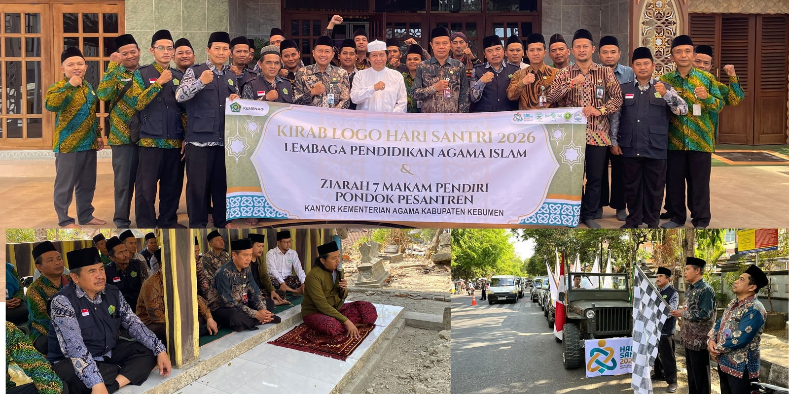 Hari Santri 2026 di Kebumen Dimulai dengan Ziarah ke 7 Makam Pendiri Pesantren, Ini Rangkaian Lengkapnya