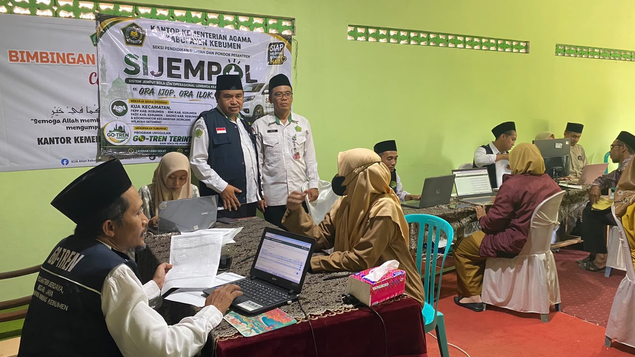 SIJEMPOL Tahap Ketiga di Alian, KUA Didorong Jadi Simpul Komunikasi Pembinaan Lembaga Keagamaan