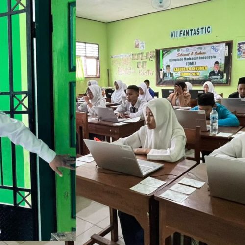 262 Peserta Ikuti OMI MTs Kabupaten Kebumen, Kakankemenag Pantau Pelaksanaan