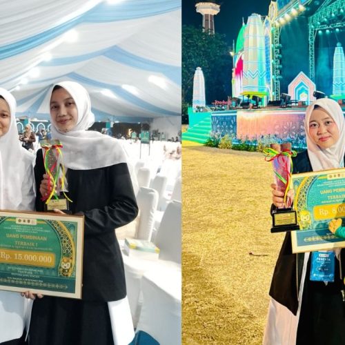 Hasna dan Fadilla Harumkan Kebumen di MTQ Nasional XXXI, Raih Terbaik I dan III di Cabang Ini
