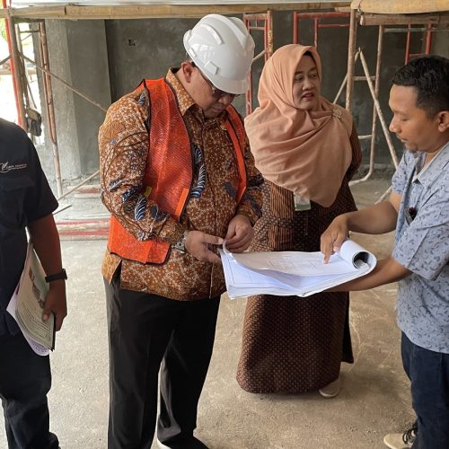 Monitoring Pembangunan KUA Klirong, Kakanwil Kemenag Jateng Tegaskan Harus Tepat Waktu dan Tepat Kualitas