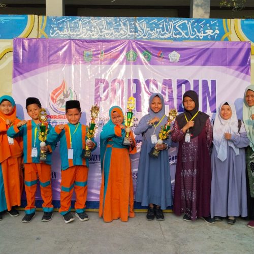 Baru Dua Bulan Dilaunching, Madin An Nuur MIN 4 Kebumen Langsung Bawa Pulang Lima Piala Porsadin 2026