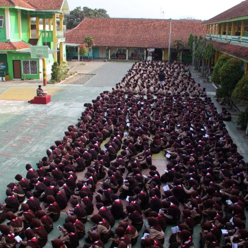 Mujahadah MTsN 8 Kebumen, Bangun Karakter Religius dan Semangat Beribadah Murid