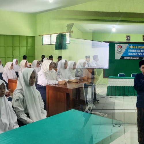 MTsN 5 Kebumen Gelar LDK, Tanamkan Disiplin dan Tanggung Jawab Pengurus OSIM