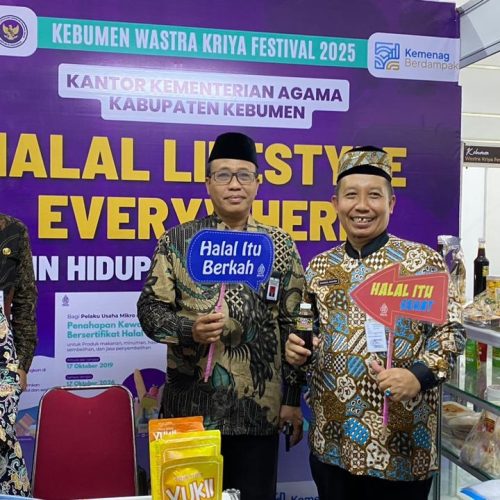 Kemenag Kebumen Usung Gaya Hidup Halal di Wastra Kriya Festival 2025