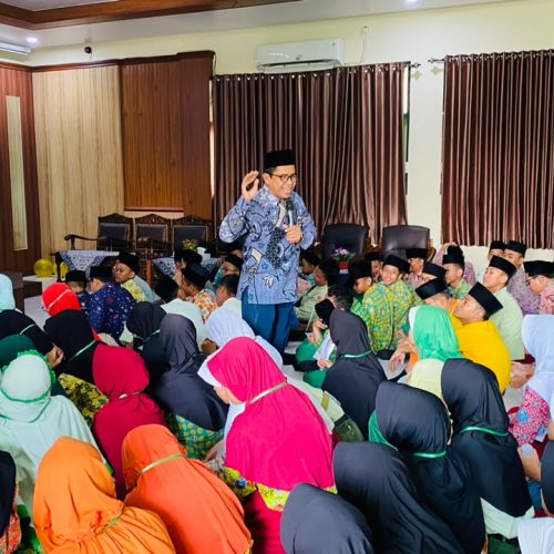 MATA MUDA MTsN 1 Kebumen, Salim Wazdy Ajak Murid Baru Jauhi Kenakalan Remaja
