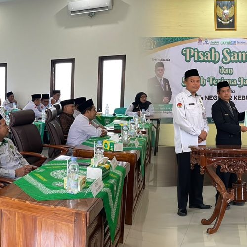 Muhdir Gantikan Wahyono Hadi Susilo sebagai Kepala MTsN 2 Kebumen, Ajak Bangun Superteam