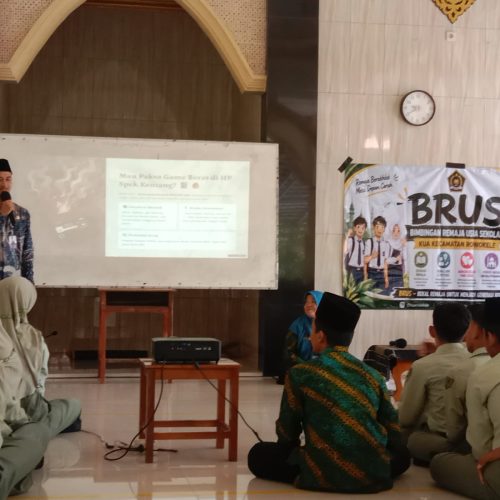 BRUS KUA Rowokele Bekali Murid MTsN 4 Kebumen Hadapi Bullying, Narkoba, dan Pernikahan Dini