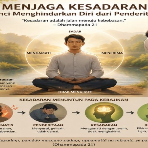 Menjaga Kesadaran, Menghindarkan Diri dari Penderitaan