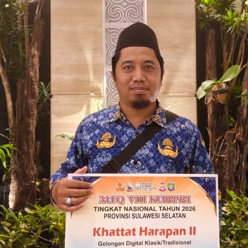 Guru MIN 4 Kebumen Mukhtarom Raih Juara Harapan 2 MTQ KORPRI Nasional 2026, Bantu Jateng Tembus 7 Besar